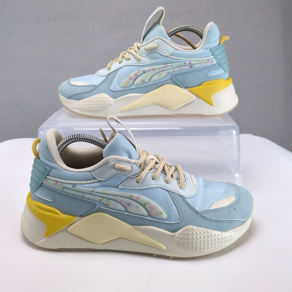 Puma Light Blue RS-X Landscape Caribbean Sneakers Womens 9.5 400522-01 Sporty